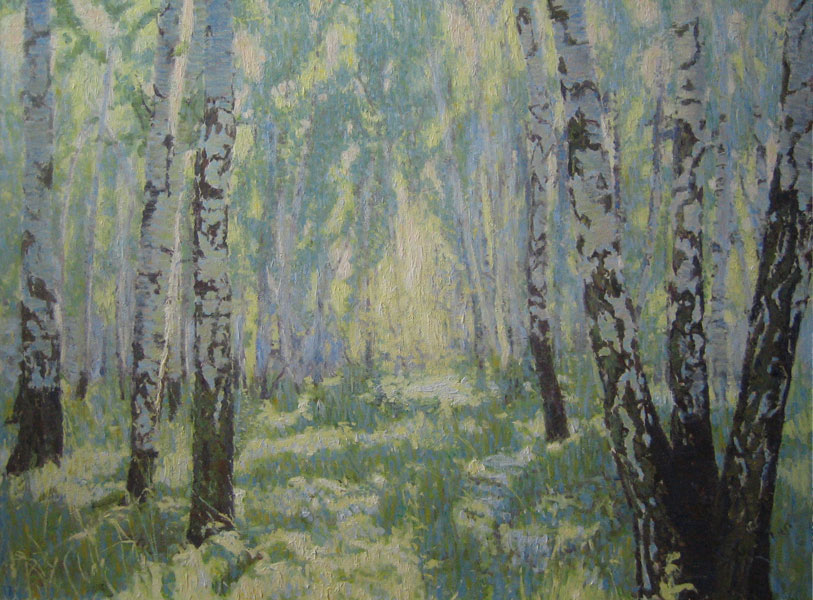 Siberian birches
