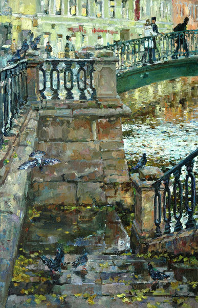 Boat Ramp at Griboedov Canal