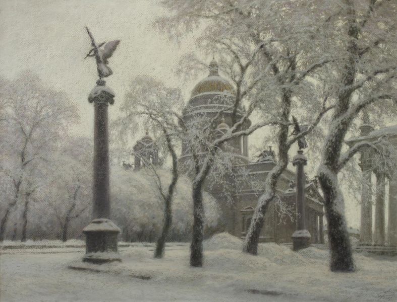 Петербург, январская стужа