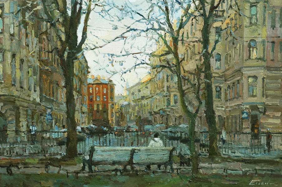 Вечером на Петроградке