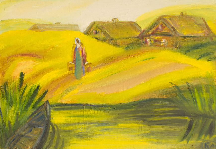 Желтое поле