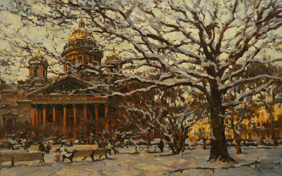 В Исаакиевском сквере