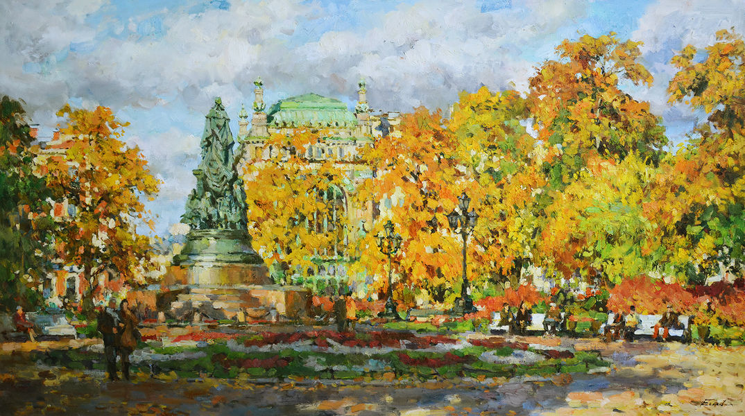 Осень в Екатерининском саду