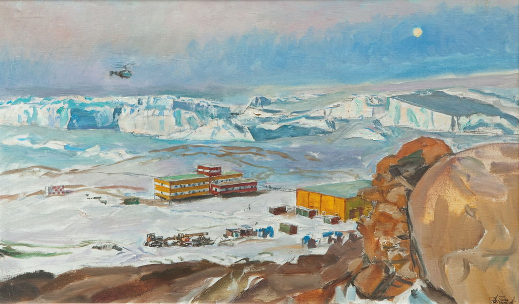 Антарктическая станция ''Прогресс''