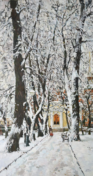 В зимнем саду