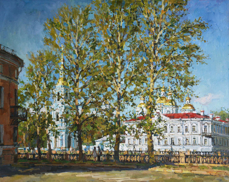 Летом на Крюковом канале