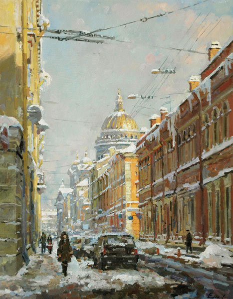 Frosty Day in St. Petersburg