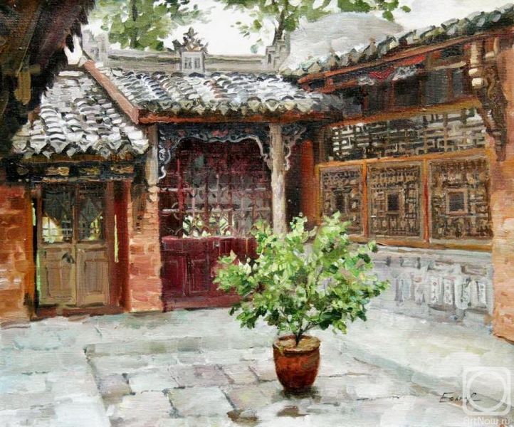 китайский дворик