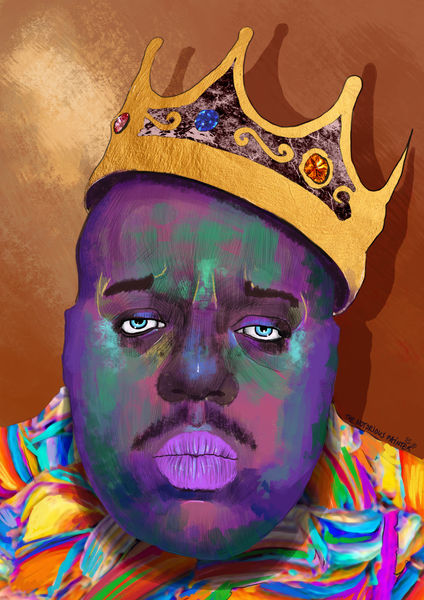 "Biggie" Pop art Rap king